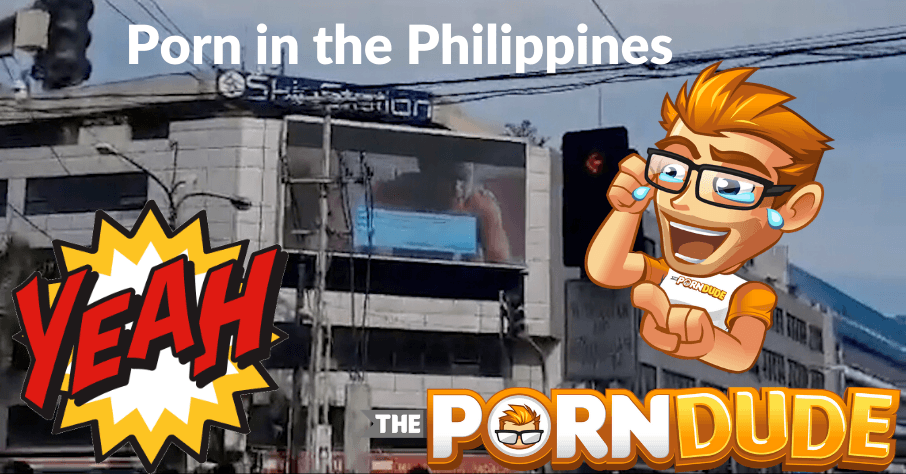 906px x 474px - Giant billboard shows porn in the Philippines | Porn Dude â€“ Blog