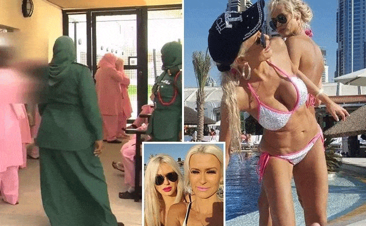 750px x 464px - British porn star twins locked up in Dubai prison | Porn ...