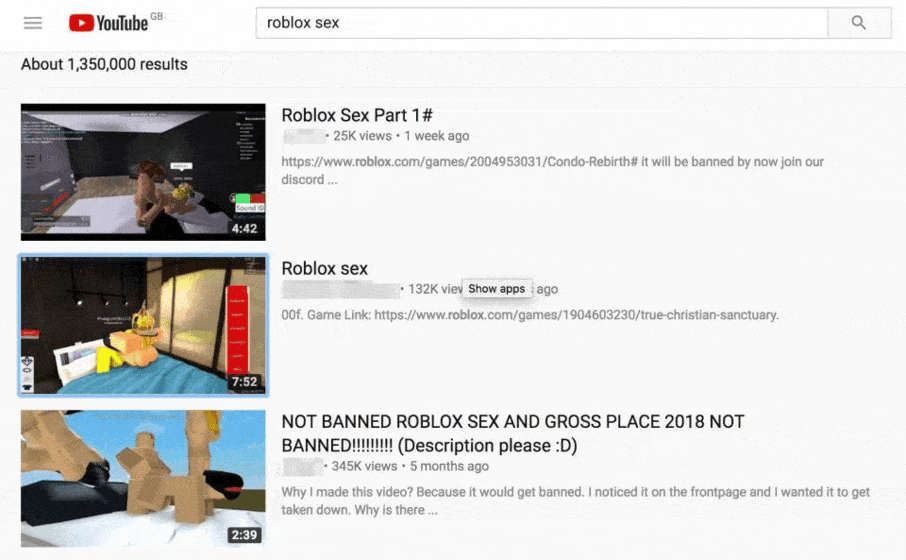 Roblox Porn Is Taking Over Youtube Porn Dude Blog - 