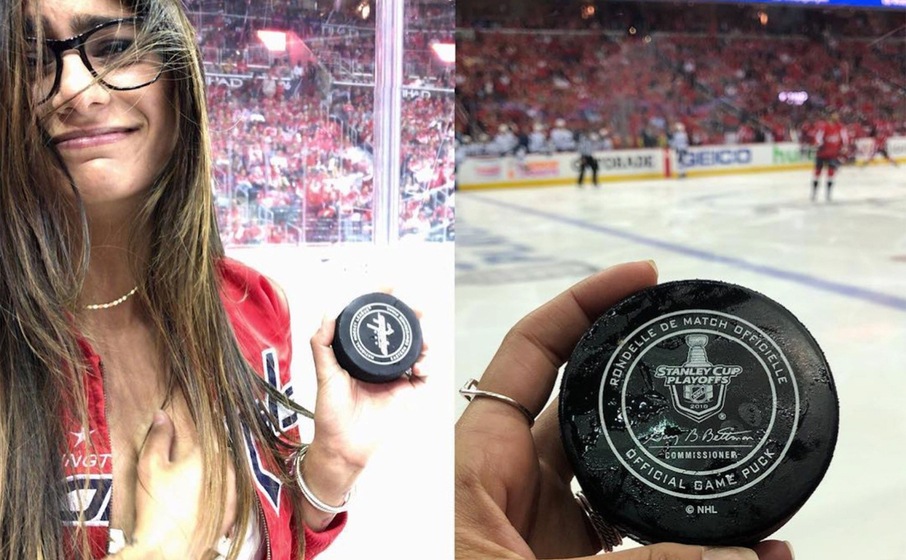 Ex-porn star Mia Khalifa's breast got deflated by a hockey ...