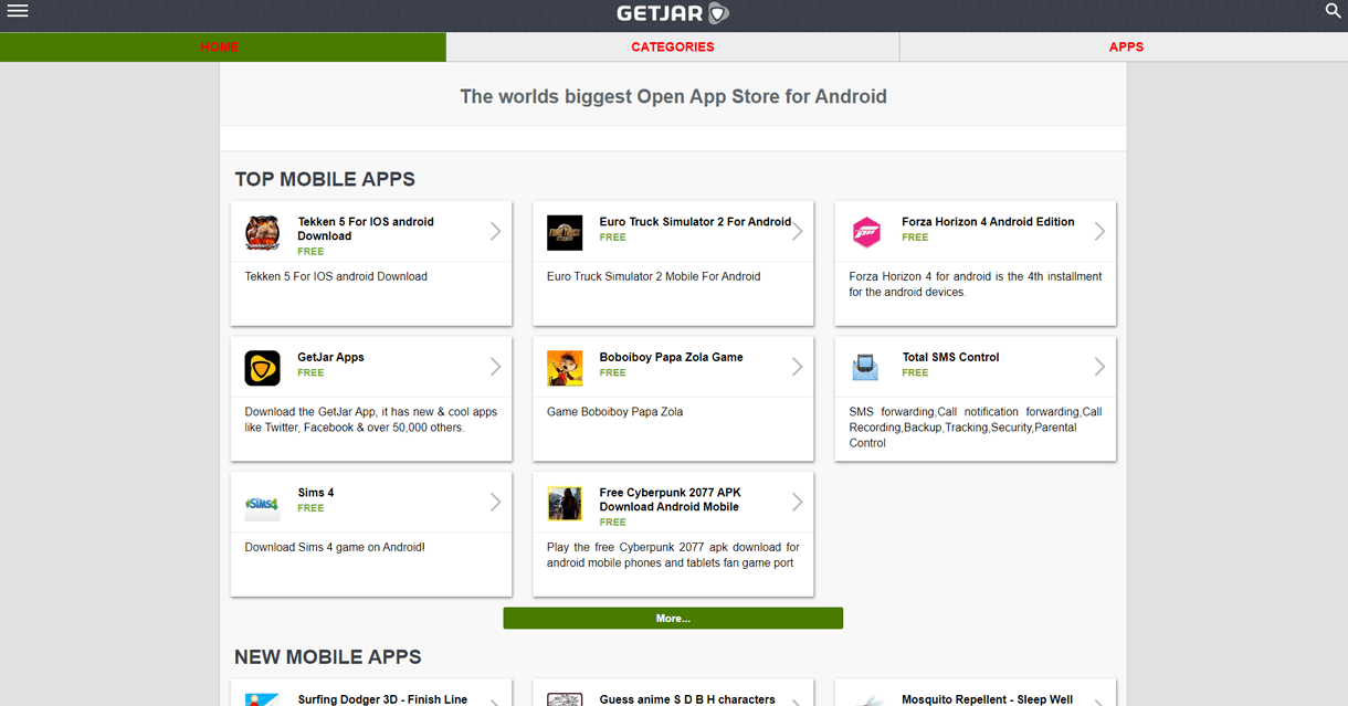 GetJar Download Free Apps