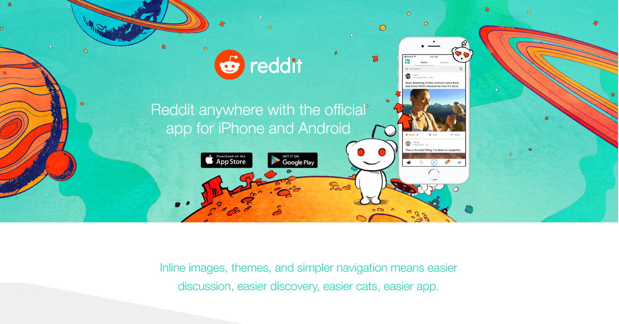 Reddit For iPhone and Android Meow