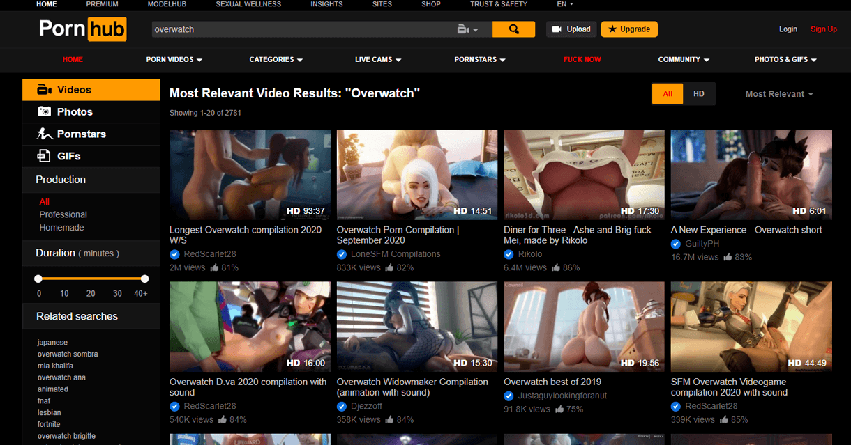 Overwatch Porn Site