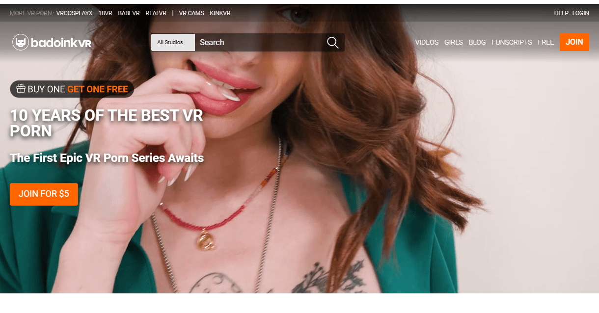 Searching For High-Quality Virtual Reality Porn? Top 10 Unbeatable Alternatives to VRPorn.com 34 VRPornAlternative BaDoinkVR