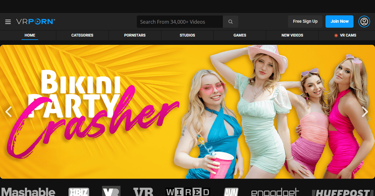 Searching For High-Quality Virtual Reality Porn? Top 10 Unbeatable Alternatives to VRPorn.com 27 VRPornAlternative VRPorn