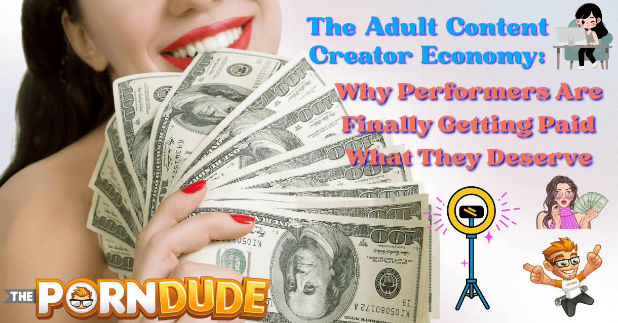 The Adult Content Creator Economy: Why Performers Are Finally Getting Paid What They Deserve The Adult Content Creator Economy: Why Performers Are Finally Getting Paid What They Deserve