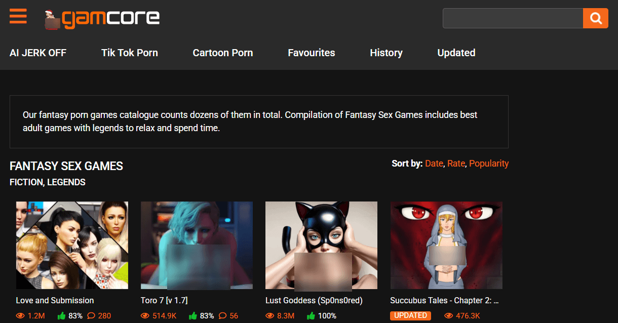 Adult Gaming 101: Why Gamcore Has Been the Go-To Porn Game Site Since 2008 4 TPDBlog Gamcore 2