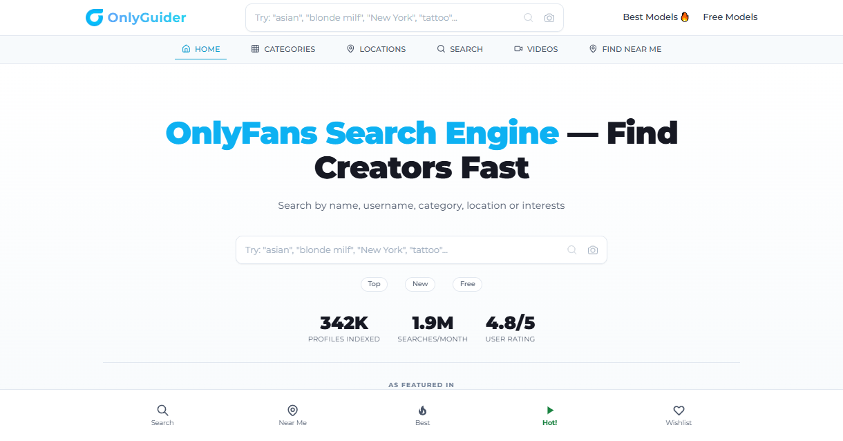 OnlyGuider: The Only OnlyFans Search Engine You Actually Need 1 TPDBlog OnlyGuider 1.1