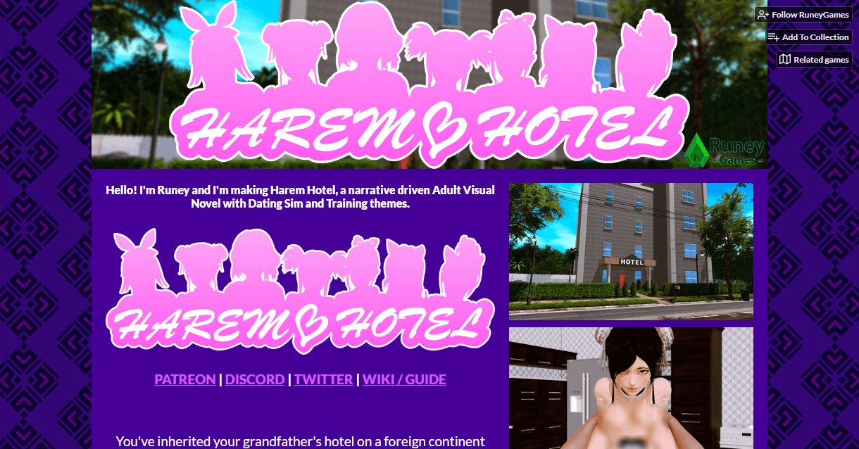 TPDBlog BestPornGames HaremHotel