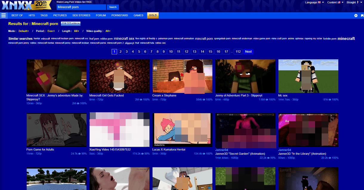Have you seen Minecraft porn yet? 15 Minecraft porn XNXX blurred tmp