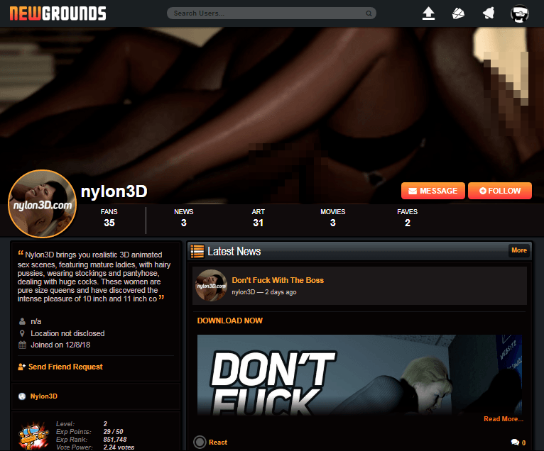 What are the best Tumblr porn alternatives? 19 Newgrounds blurred tmp