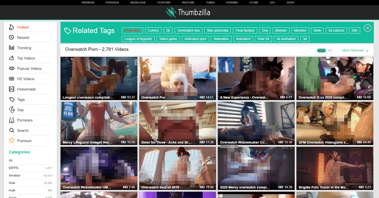 Overwatch Thumbzilla blurred tmp