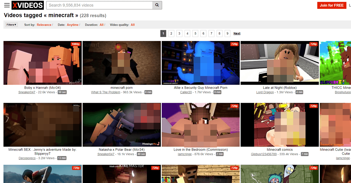 Have you seen Minecraft porn yet? 12 XVIDEOS Minecraft blurred tmp
