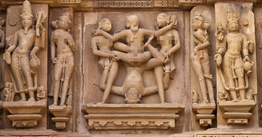 Sexual and sexy imagery in unlikely places 11 kamasutra blurred tmp