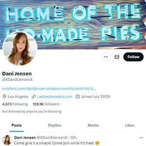 Dani Jensen Twitter