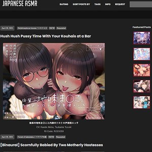 Japanese Porn Audio - ASMR Porn Sites - Audio Porn, NSFW ASMR & Sex Sounds - Porn Dude