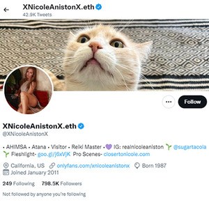 Nicole Aniston Twitter