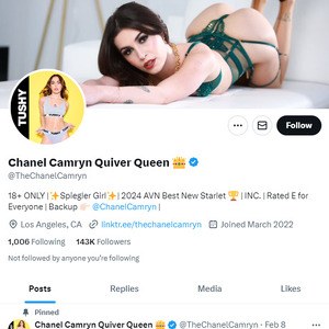 Chanel Camryn Twitter