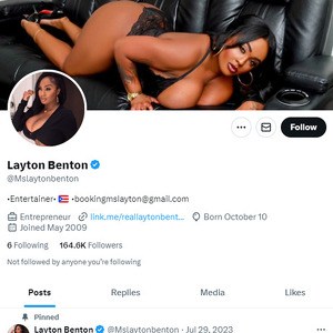 Layton Benton Twitter