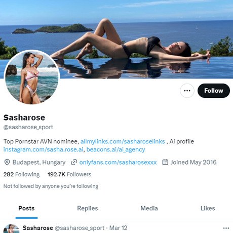 Sasha Rose Twitter