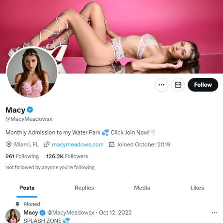 Macy Meadows Twitter