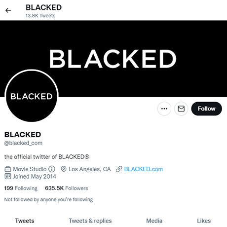 Blacked Twitter