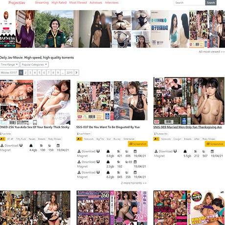 Project Jav and 19+ Porn Torrent Sites Like Projectjav photo