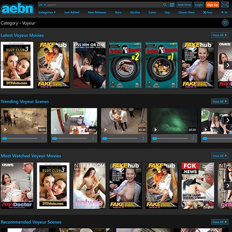 AEBN Voyeur and 12+ Premium Voyeur Porn Sites Like Aebn