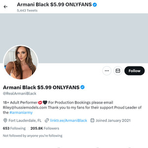 Armani Black Twitter