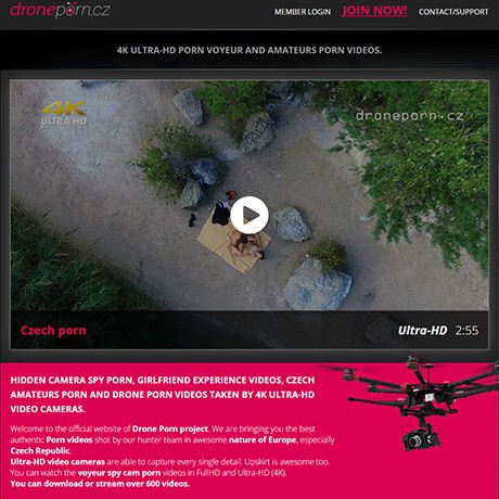Drone Porn and 12+ Premium Voyeur Porn Sites Like Droneporn.cz