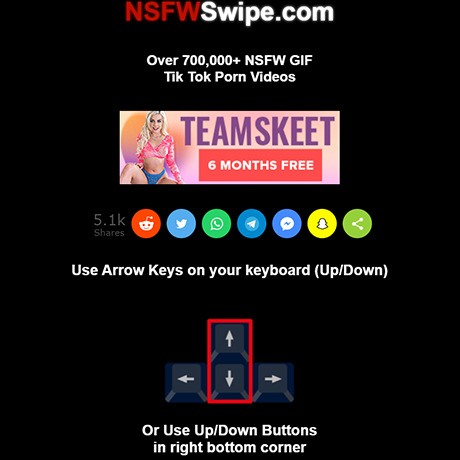 Sexy Swiping Videos - NSFWSwipe & 13+ TikTok Porn Sites Like Nsfwswipe.com