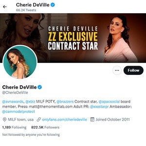 Cherie DeVille Twitter