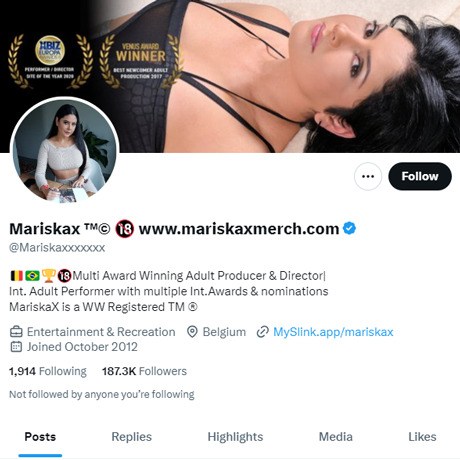Mariska X Twitter