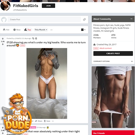 Nude fitness reddit