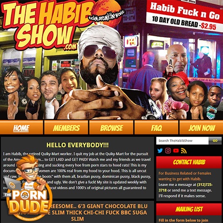 The Habib Show & 10+ Premium Black Porn Sites Like Thehabibshow.com.