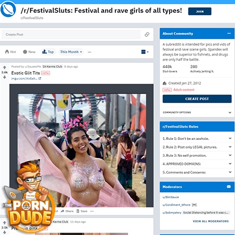 Festival Sluts Reddit