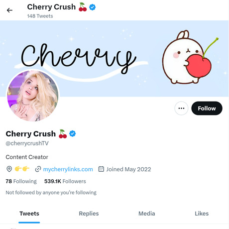 Cherry Crush Twitter