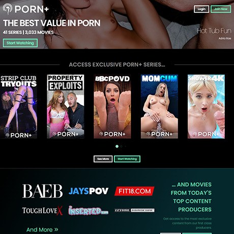 Pornpluse - Porn+ & 60+ Top Premium Porn Sites Like Pornplus.com