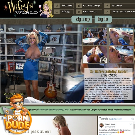 World porn wifeys Wifey's World