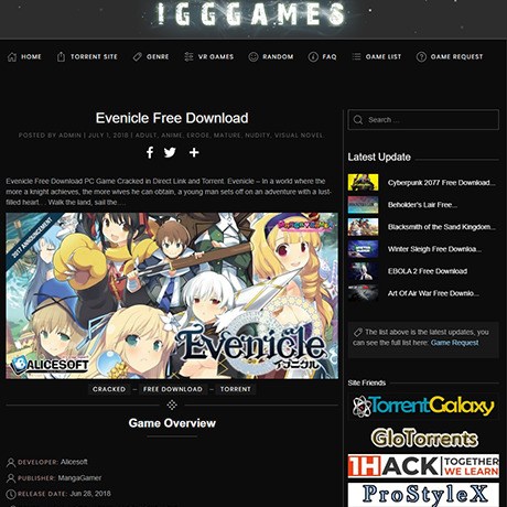 Evenicle and 76+ Free Sex Games Like Igg-games image photo