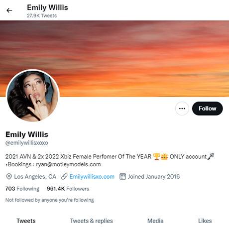 Emily Willis Twitter