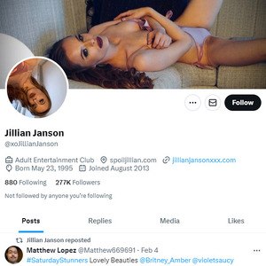 Jillian Janson Twitter