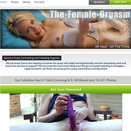 Smiling Girl Orgasm - The Female Orgasm & 16+ Premium Female Masturbation Porn Sites Like The- female-orgasm.com