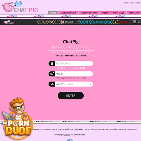 ChatPig and 18+ Sex Chat Sites Like Chatpig