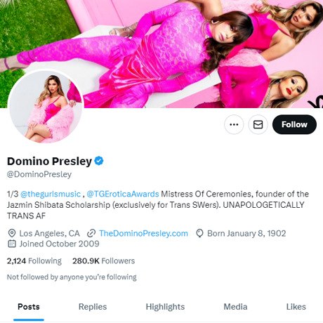 Domino Presley Twitter (TS)